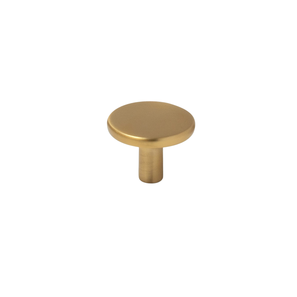 Momo Vena Knob 35mm Brushed Satin Brass