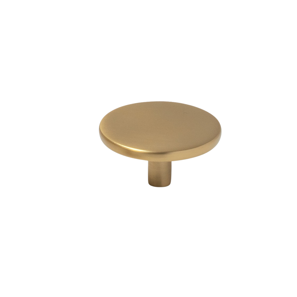 Momo Vena Knob 50mm Brushed Satin Brass