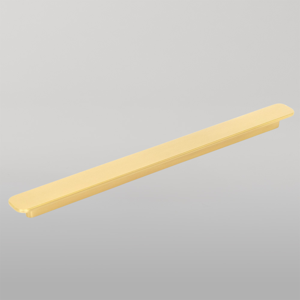 Momo Aspen Solid Brass Pull Handle 320mm Brushed Satin Brass