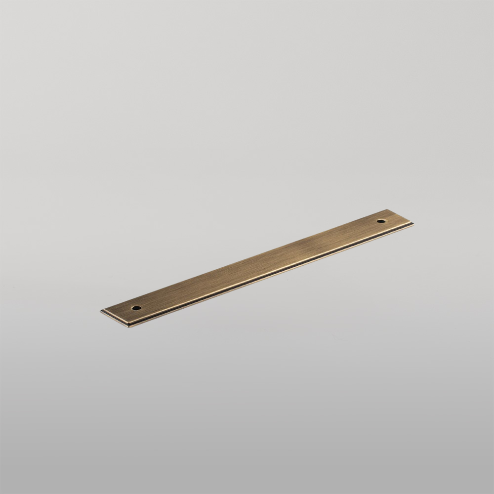 Momo Barrington Backplate 160mm Dark Brushed Brass