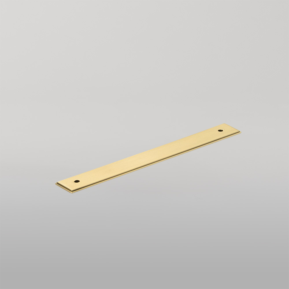 Momo Barrington Backplate 160mm Matte Brass