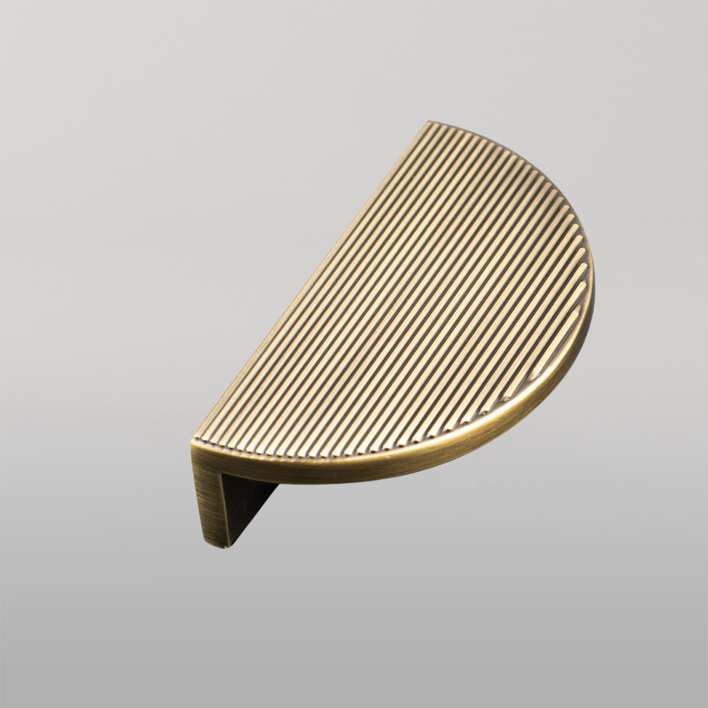 Momo Barrington Eclipse Ribbed 96mm Dark Brushed Brass