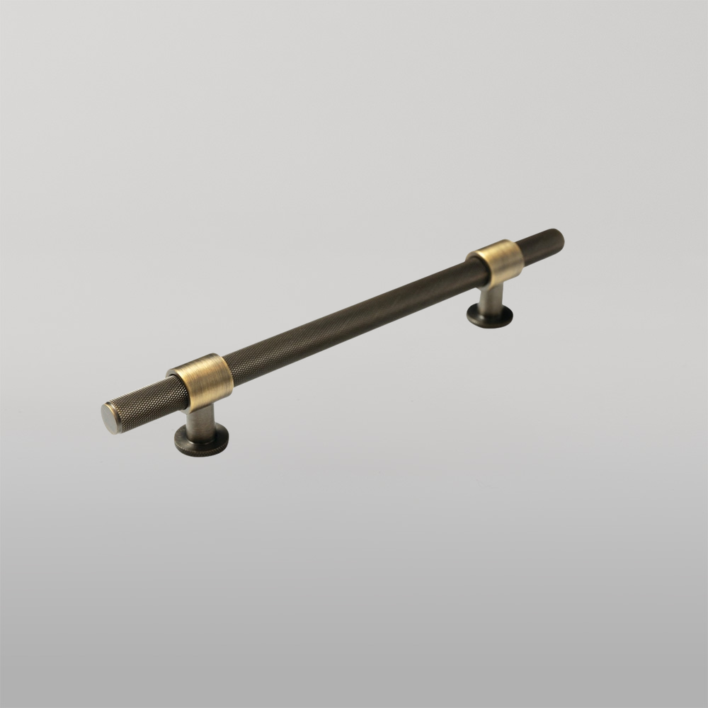 Momo Belgravia Solid Brass Bar Pull 160mm Dark Brushed Brass