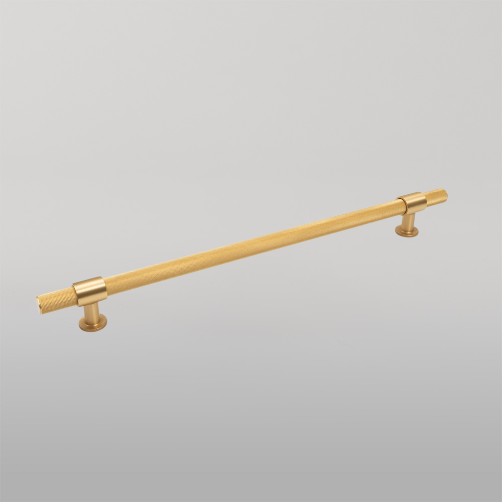 Momo Belgravia 416mm Solid Brass  Appliance Pull Brushed Satin Brass