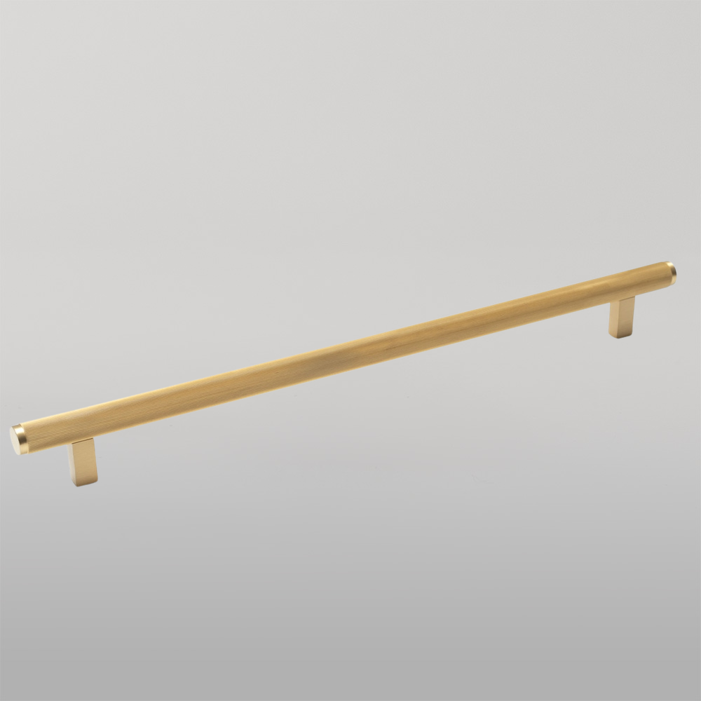 Momo Bellevue Solid Brass Lined Appliance Pull 416mm Brushed Satin Brass