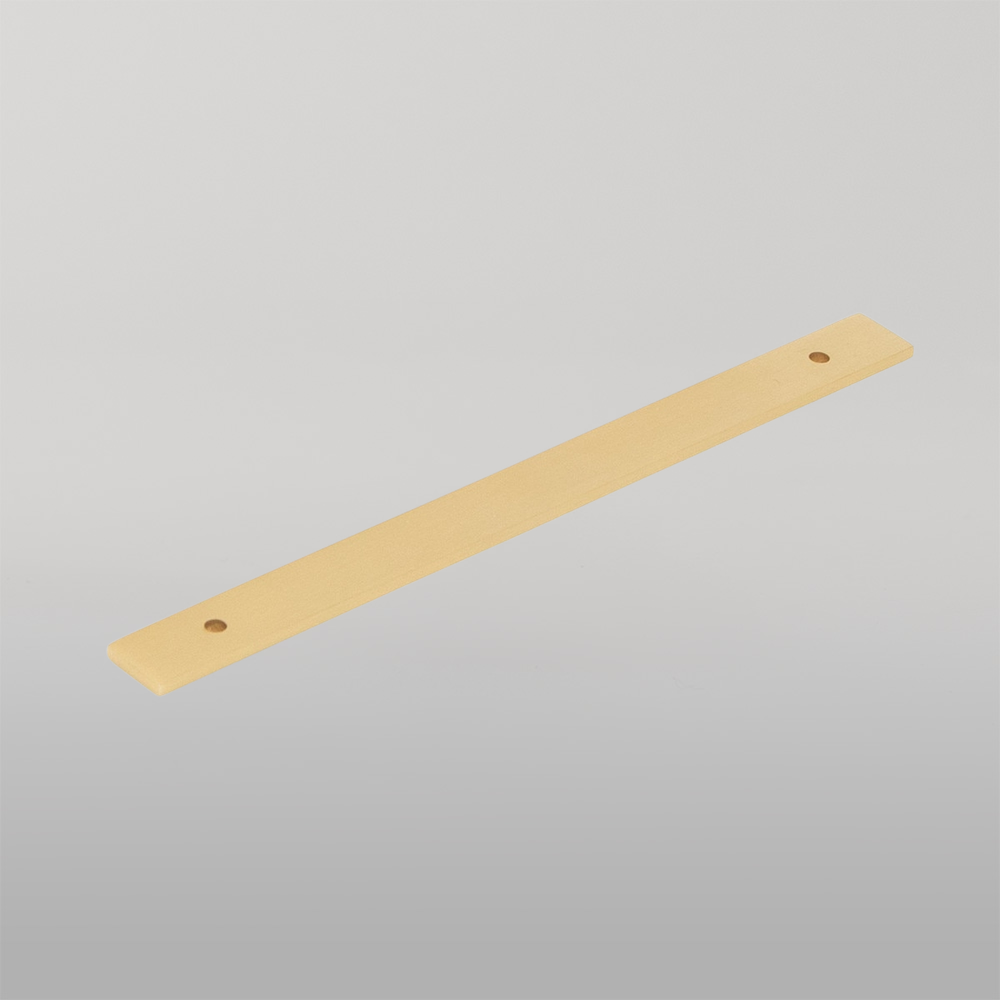 Momo Bellevue Solid Brass Backplate 160mm Brushed Satin Brass