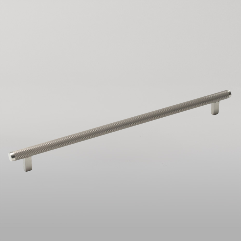 Momo Bellevue Solid Brass Lined Bar Pull 320mm Dull Brushed Nickel