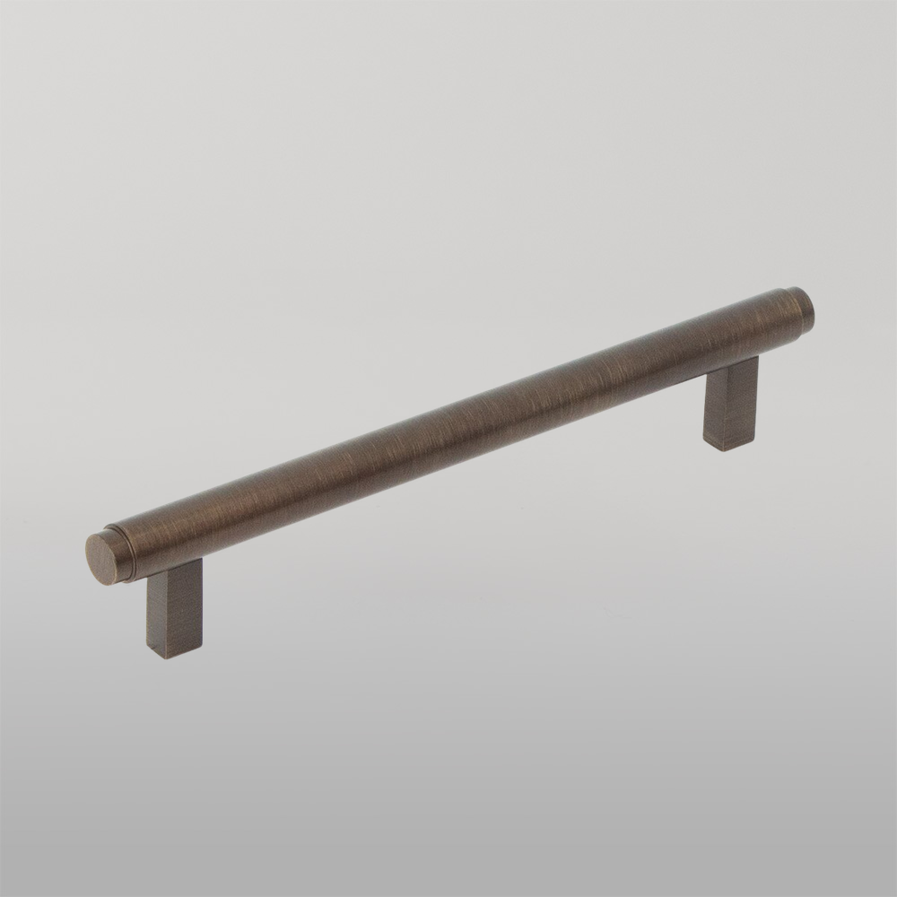 Momo Bellevue Solid Brass Plain Bar Pull 160mm Bronze