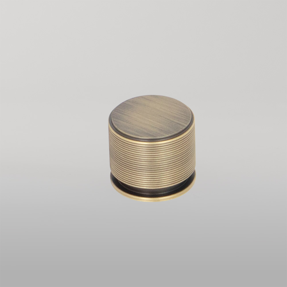 Momo Sussex Solid Brass Knob 35mm Dark Brushed Brass