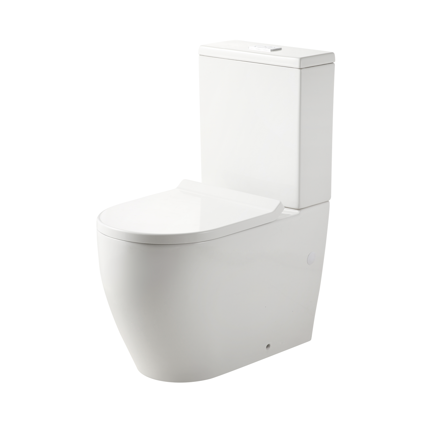 Naples Back To Wall Toilet Suite White