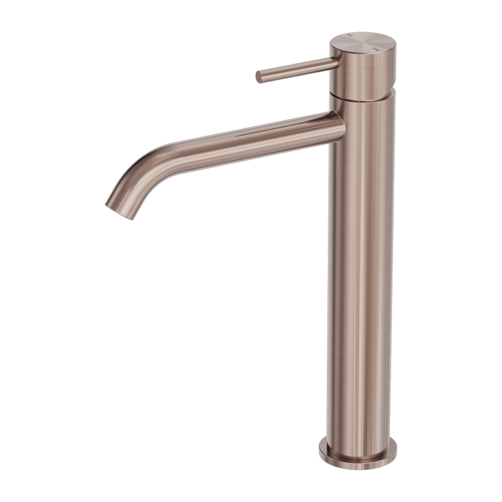 Zen Tall Basin Mixer Brushed Bronze