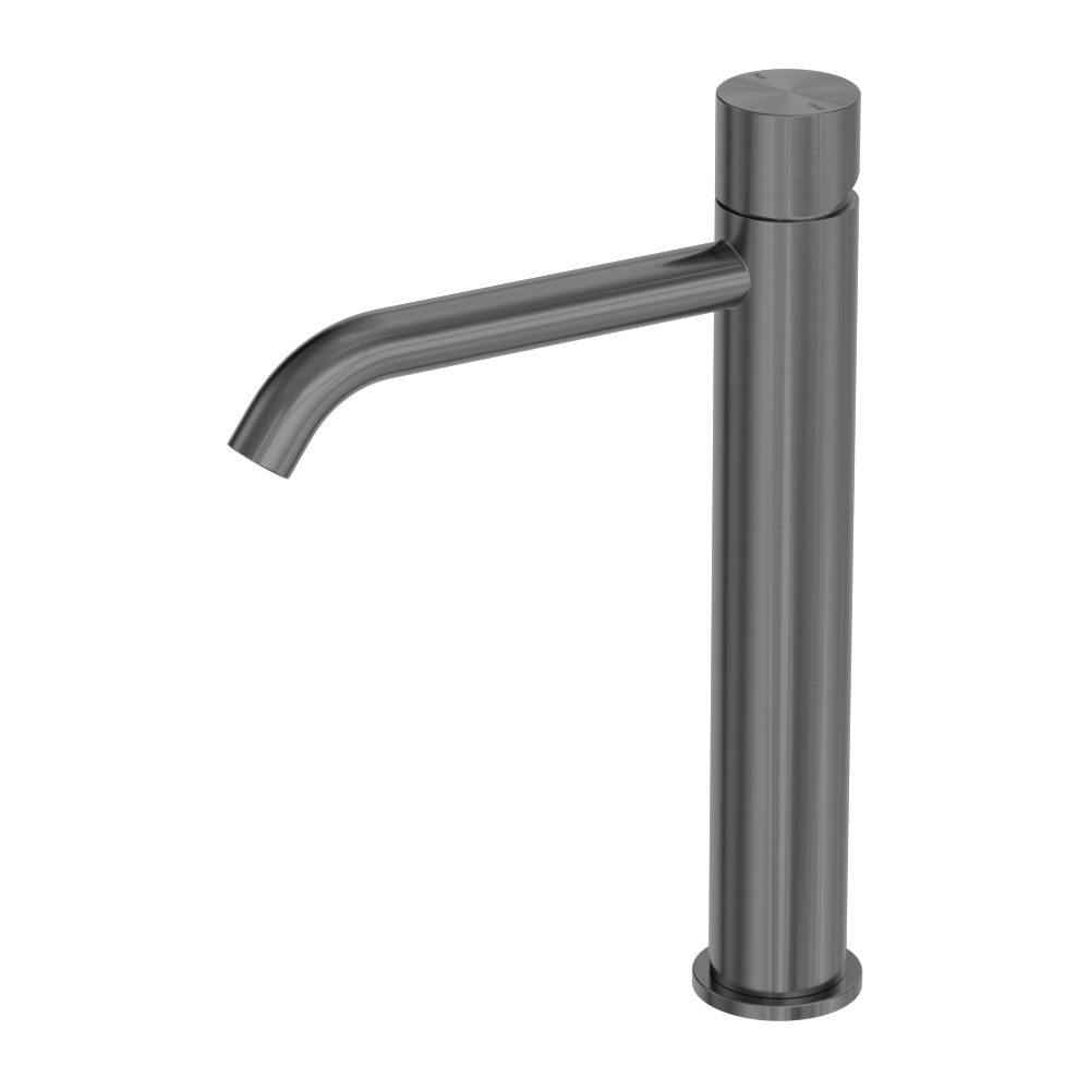 Zen Tall Basin Mixer Handless Graphite