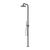 Zen Outdoor Freestanding Shower Column Graphite