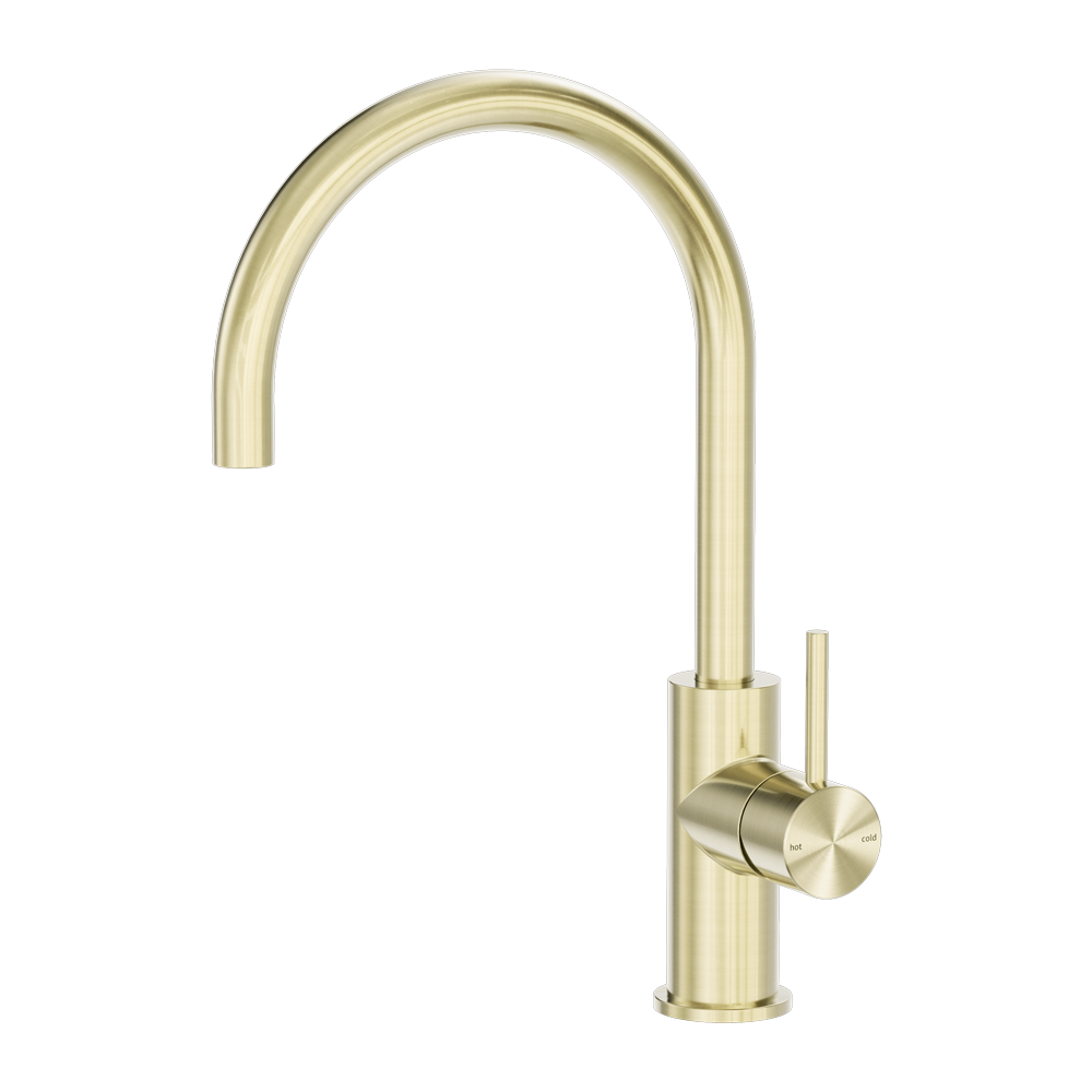 Zen Kitchen Mixer Brushed Gold