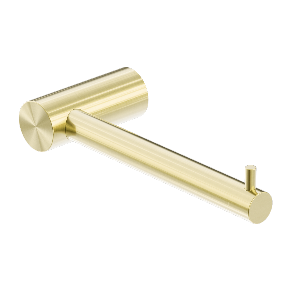 Zen Toilet Roll Holder Brushed Gold