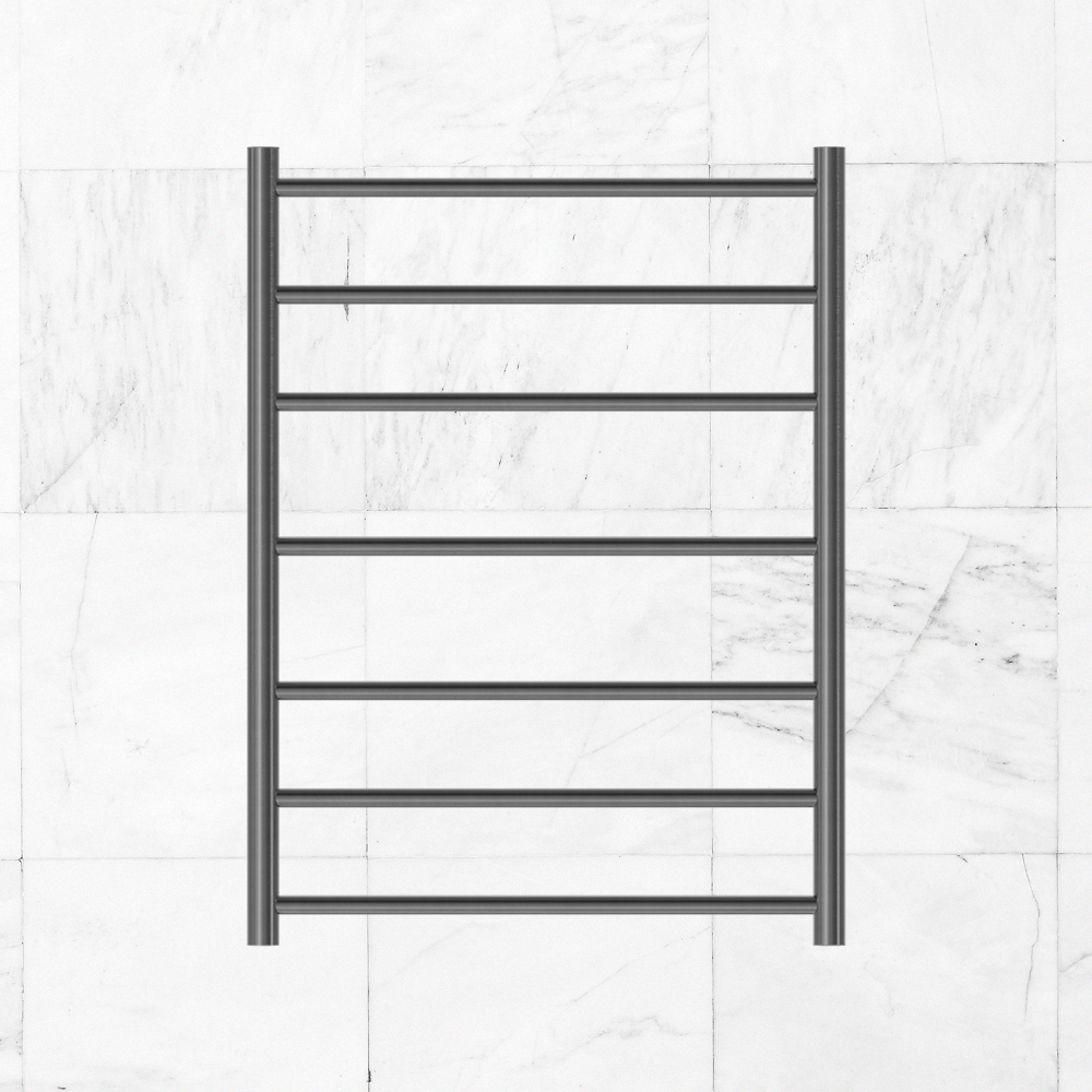 Mecca Non Heated Towel Ladders Brushed Gunmetal