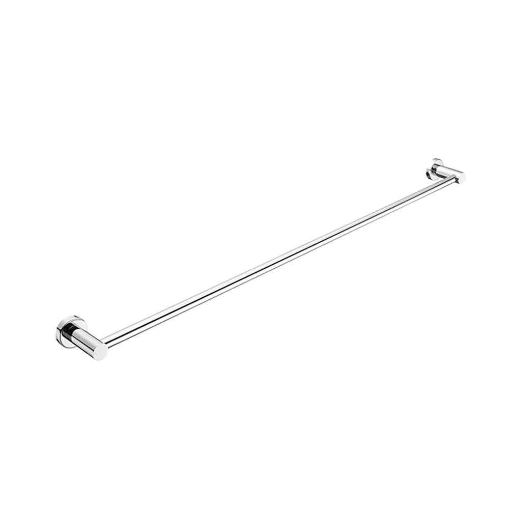 Mecca Single Towel Rail 600mm Chrome