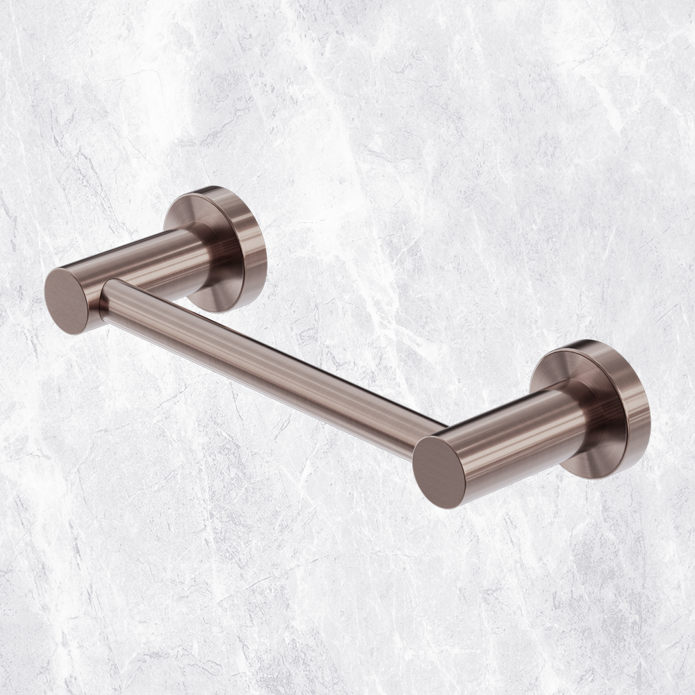 Mecca Hand Towel Rail Brushed Bronze