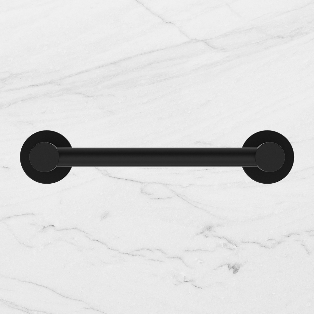 Mecca Hand Towel Rail Matte Black