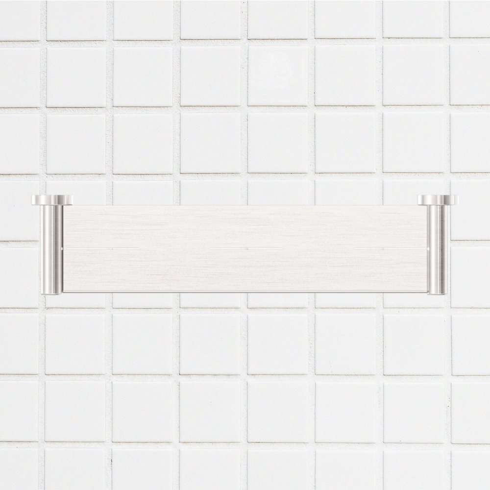 Mecca Shower Shelf Brushed Nickel