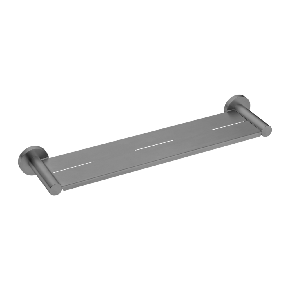 Mecca Shower Shelf Brushed Gunmetal