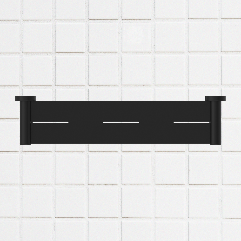 Mecca Shower Shelf Matte Black