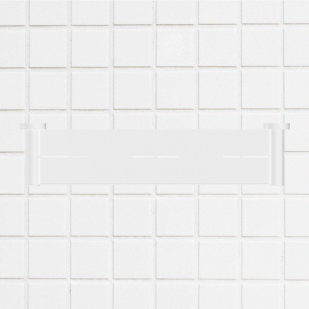 Mecca Shower Shelf Matte White