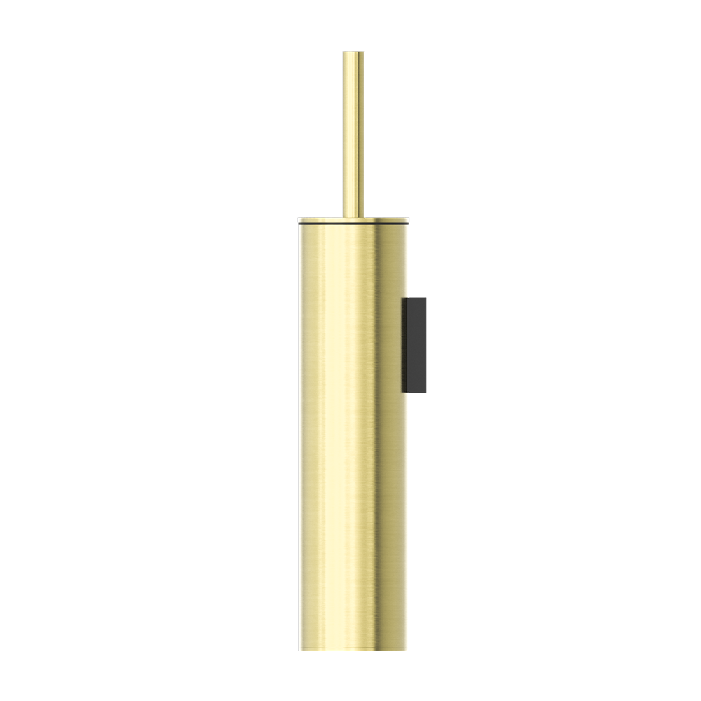 Mecca Toilet Brush Holder Brushed Gold