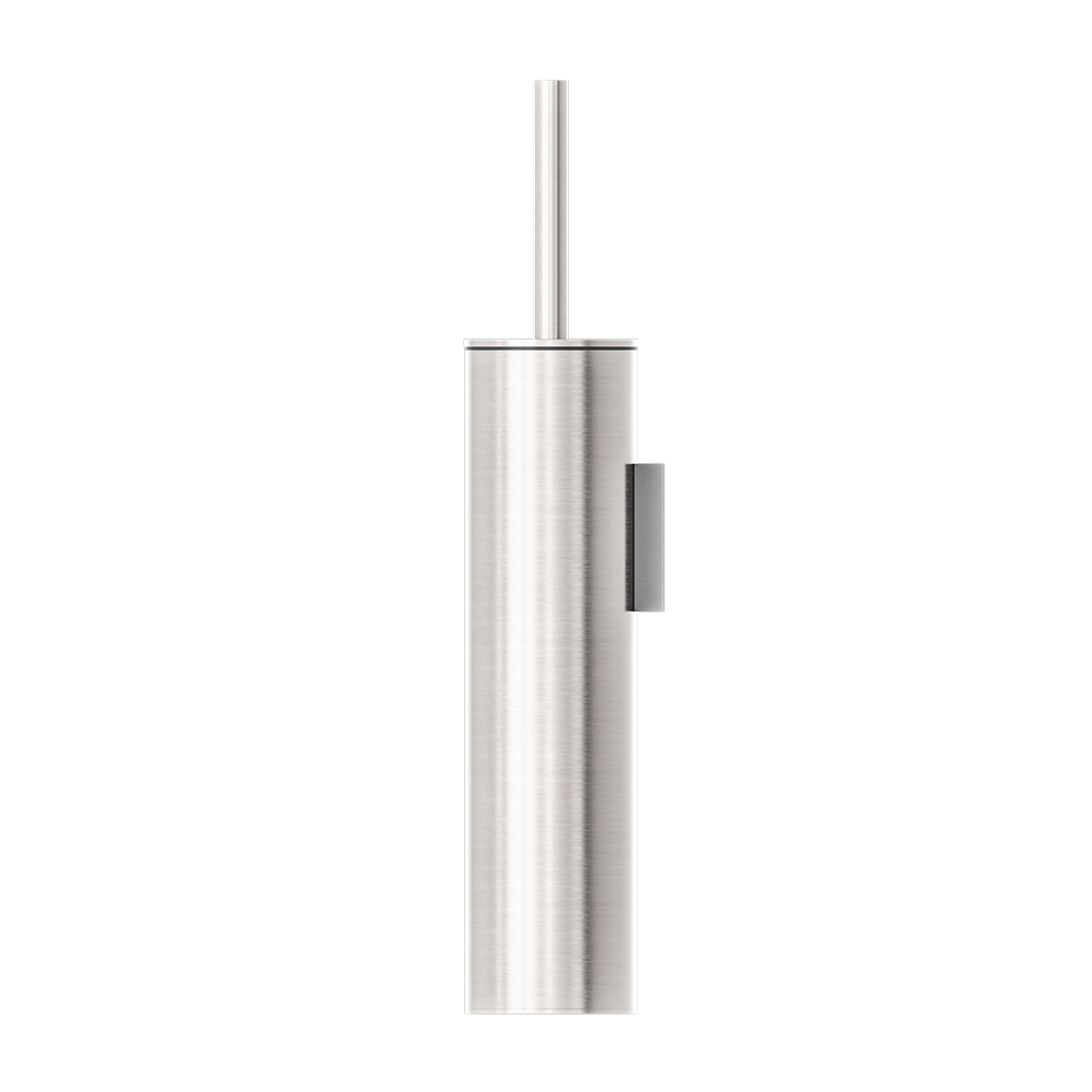 Mecca Toilet Brush Holder Brushed Nickel