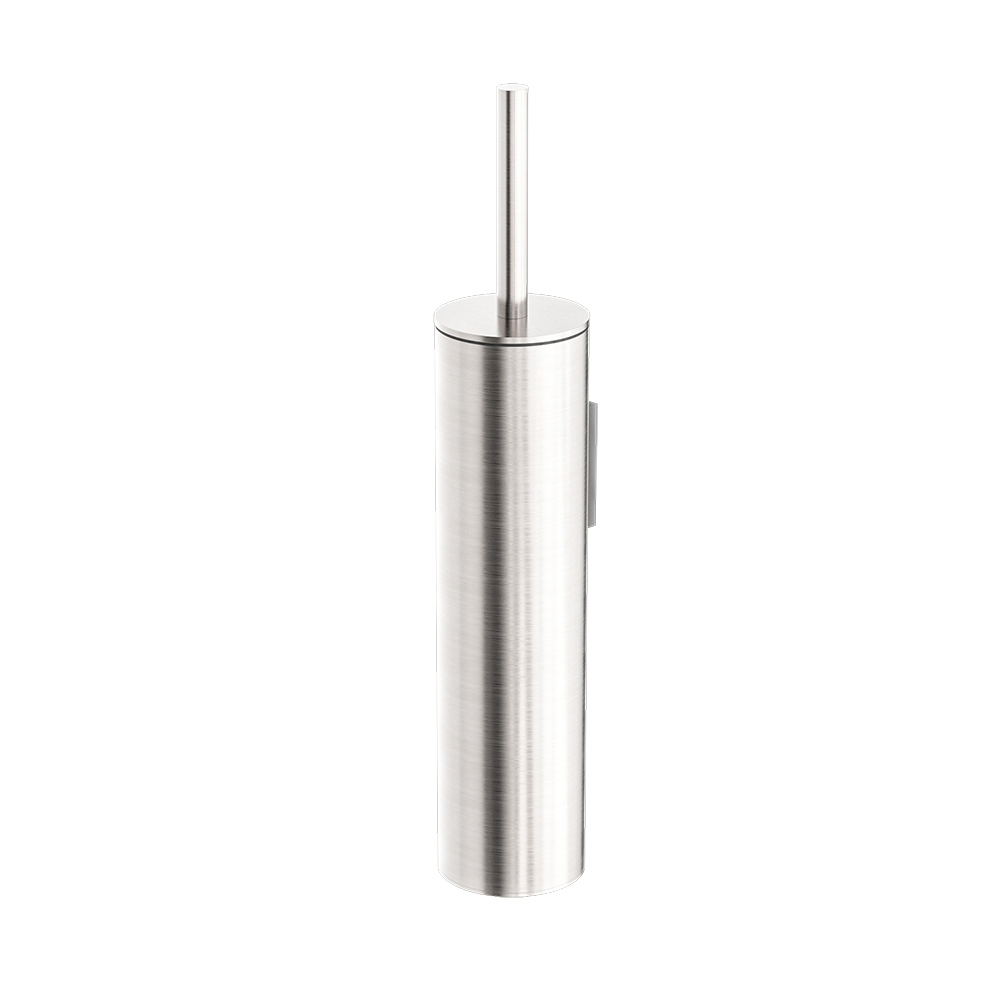 Mecca Toilet Brush Holder Brushed Nickel