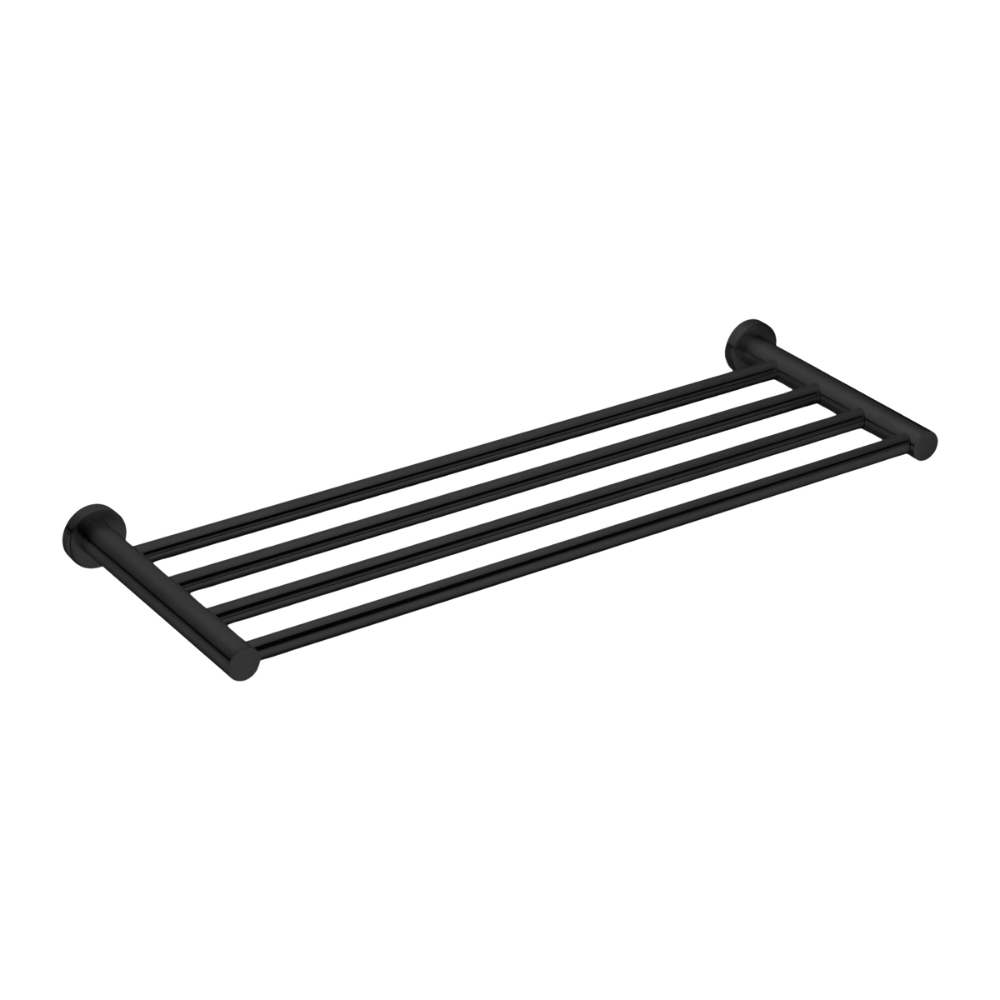 Mecca Towel Rack Matte Black