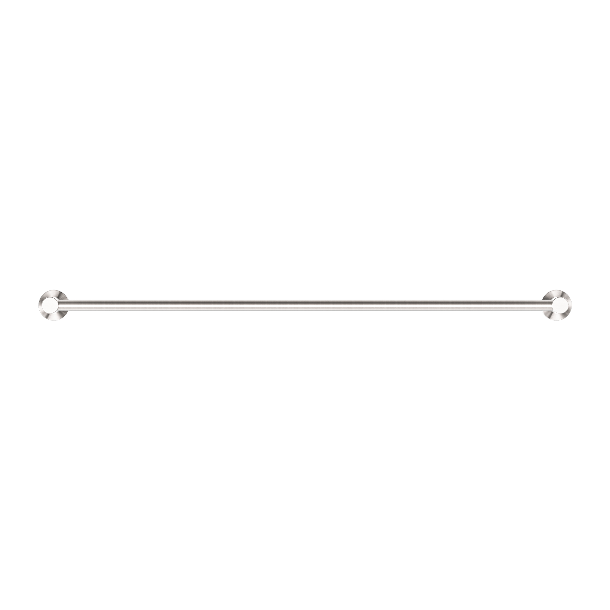 Dolce Double Towel Rail 800mm Brushed Nickel