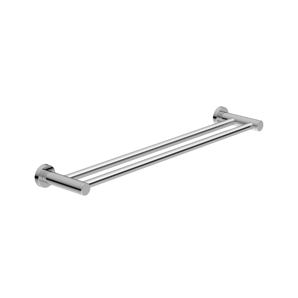 Dolce Double Towel Rail 800mm Chrome