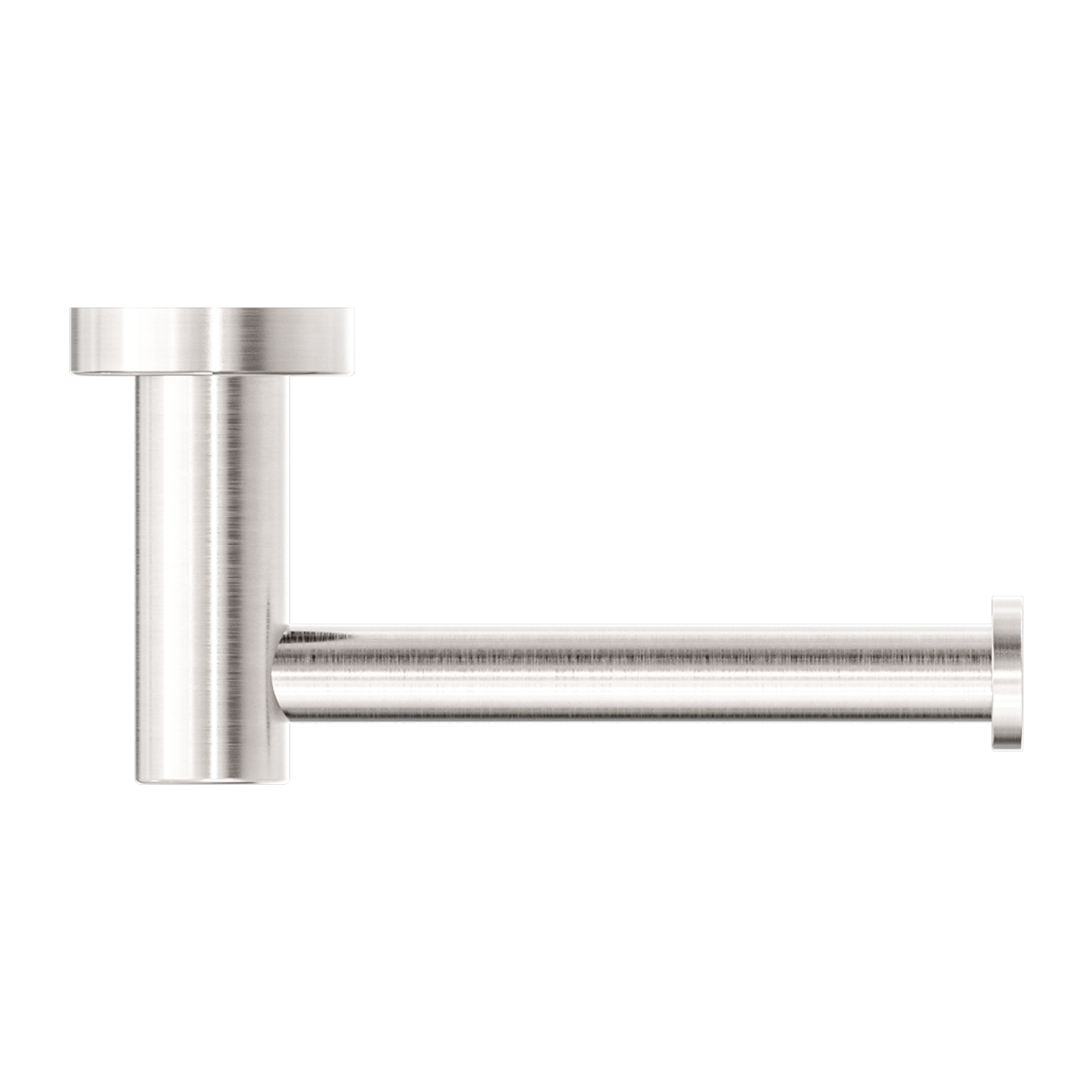 Classic Toilet Roll Holder Brushed Nickel