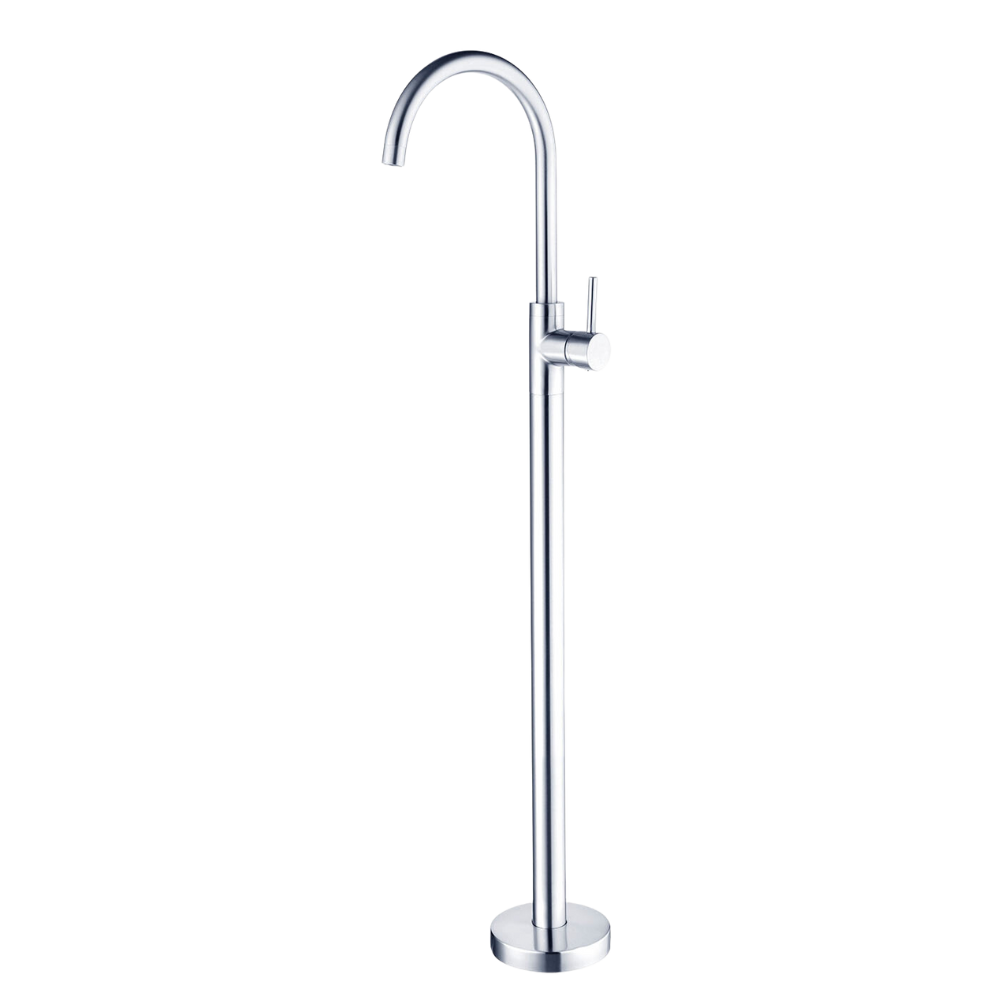 Dolce Floormount Bath Mixer Chrome