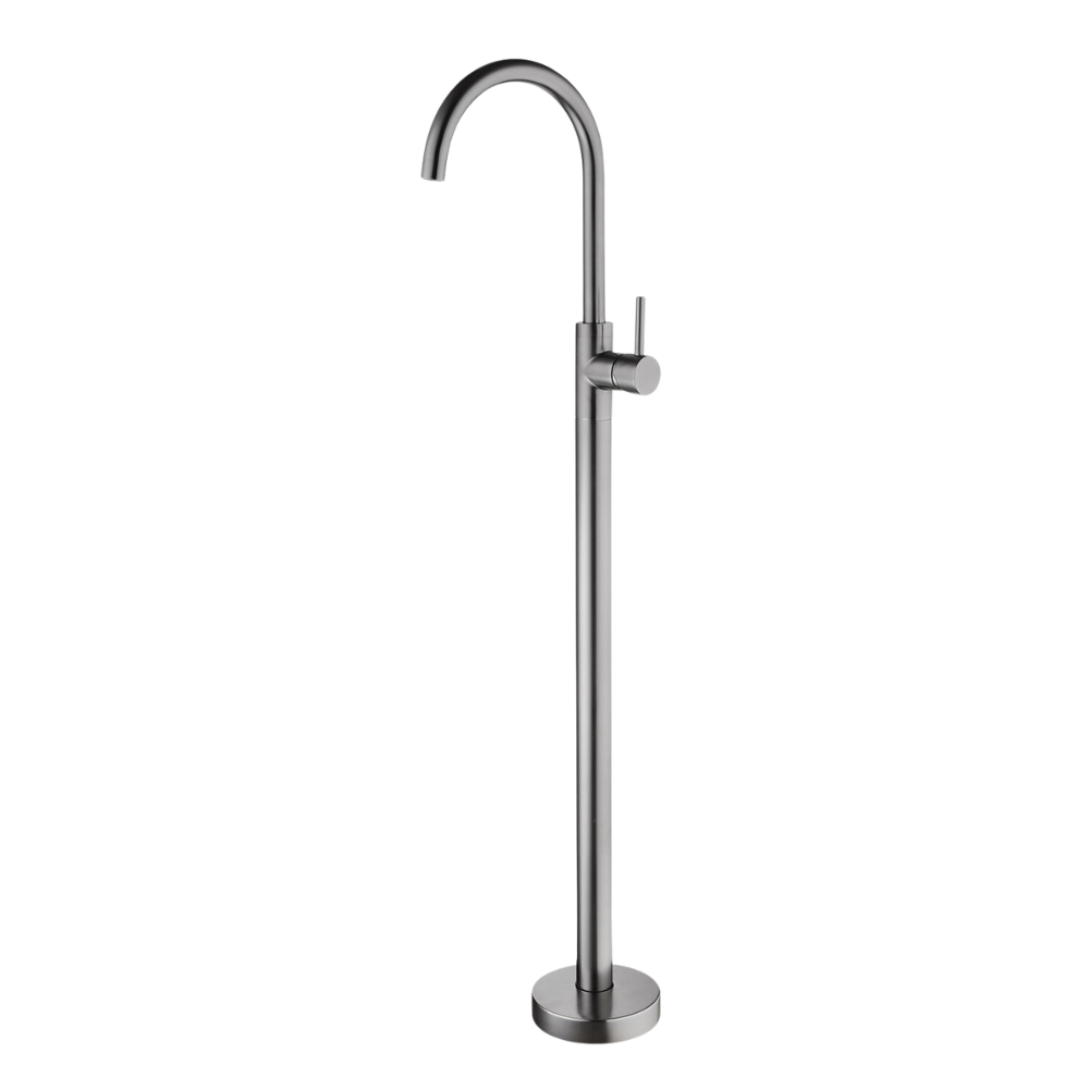 Mecca Freestanding Bath Mixer Gunmetal