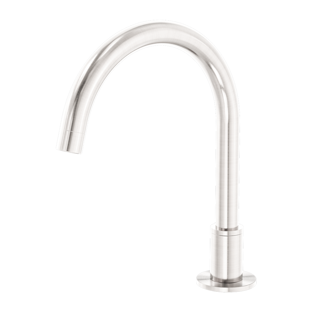 Kara Hob Mount Bath Spout Only G1/2 Female Inlet Brushed Nickel