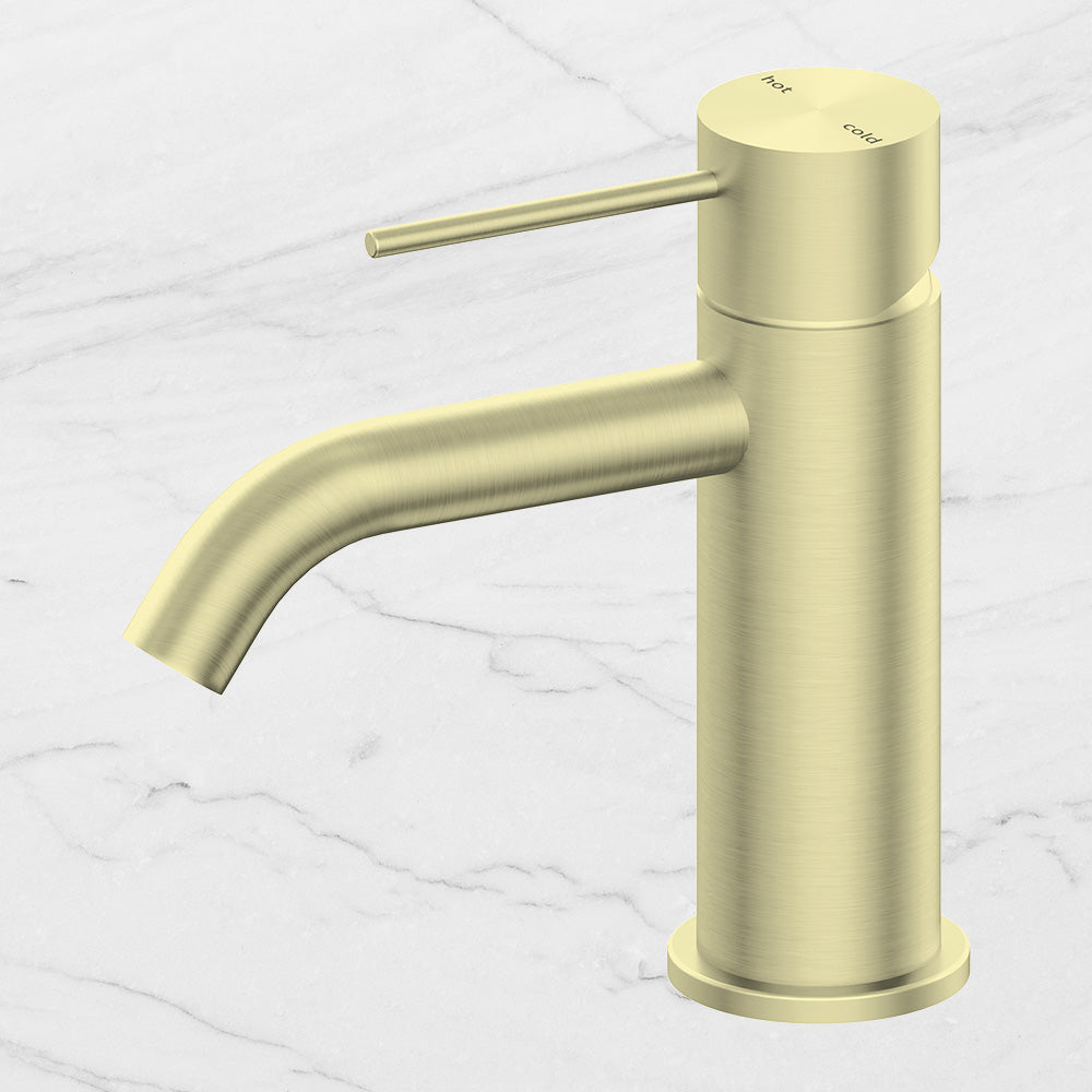 Mecca Basin Mixer Brushed Gold