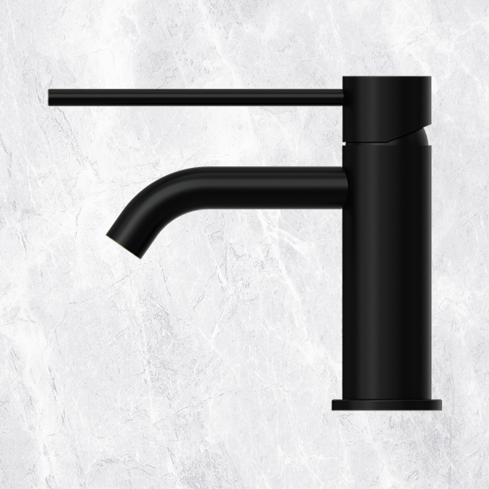 Mecca Care Basin Mixer Brushed Matte Black