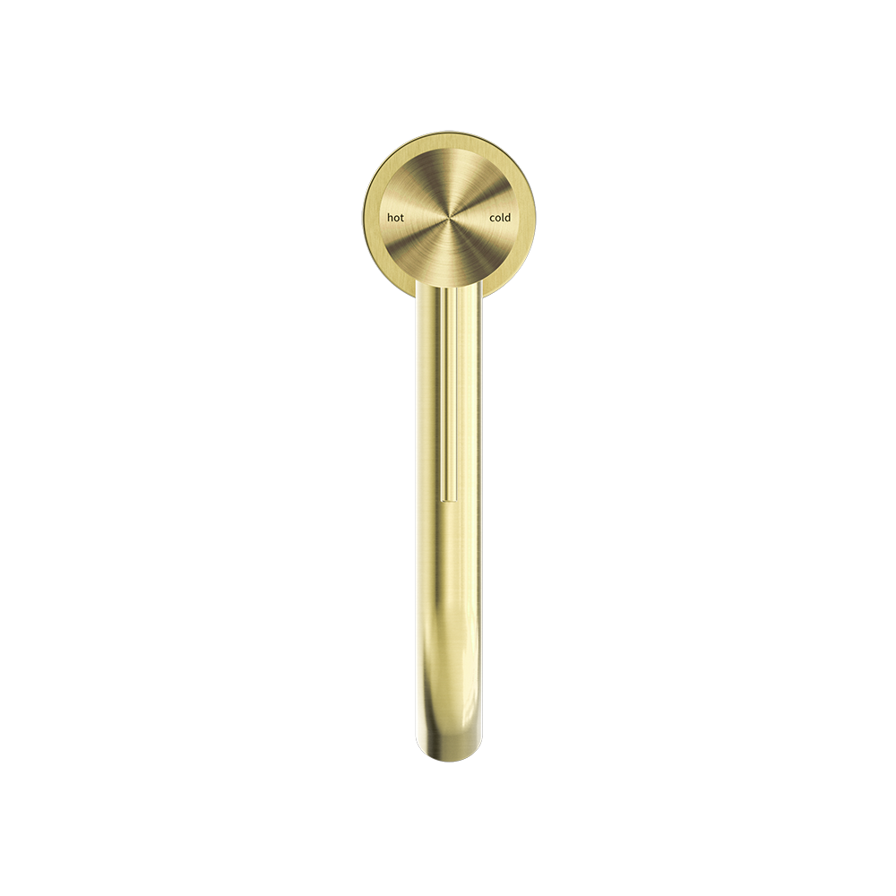 Mecca Mid Tall Basin Mixer Brushed Gold