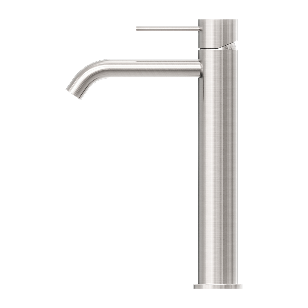 Mecca Tall Basin Mixer Brushed Nickel