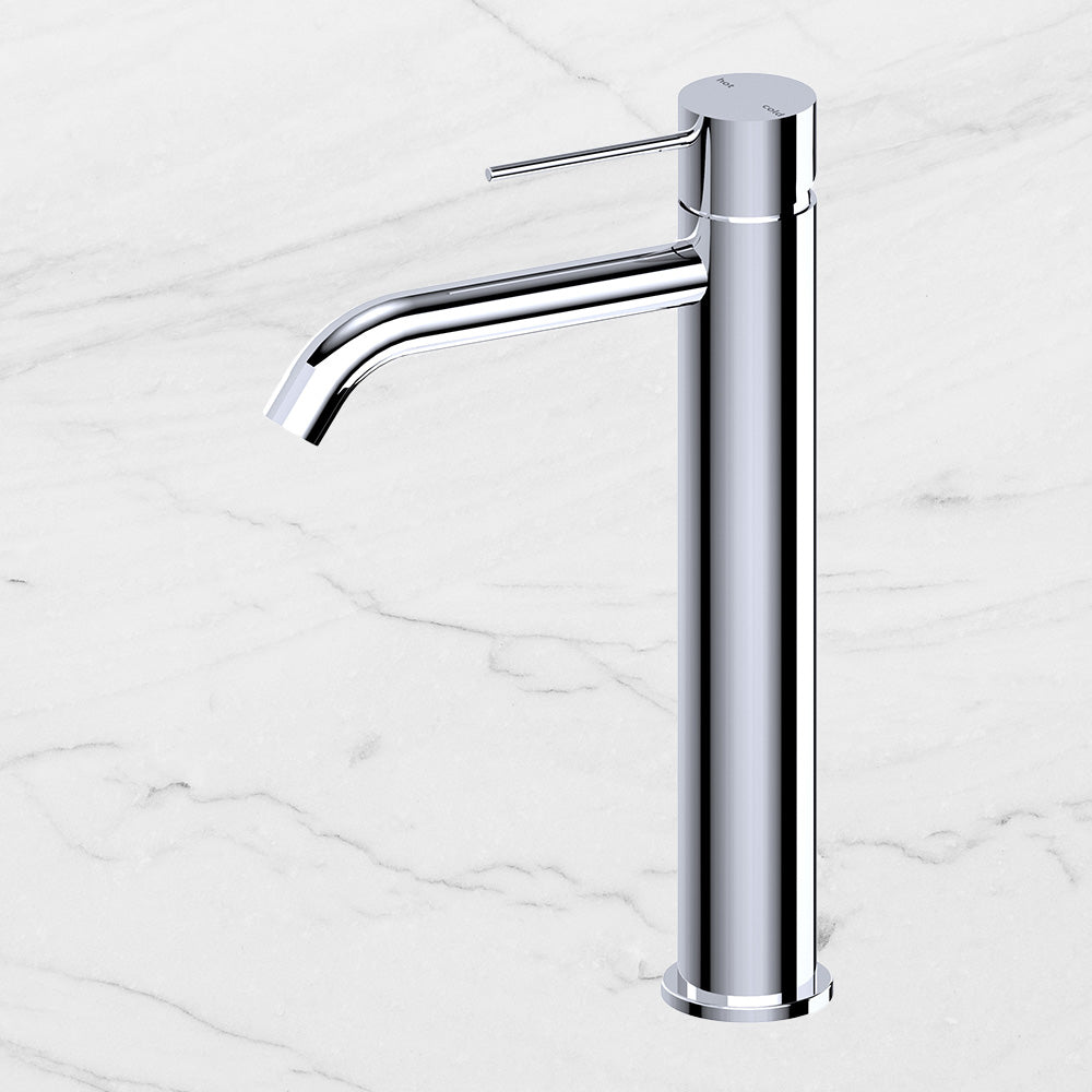 Mecca Tall Basin Mixer Chrome