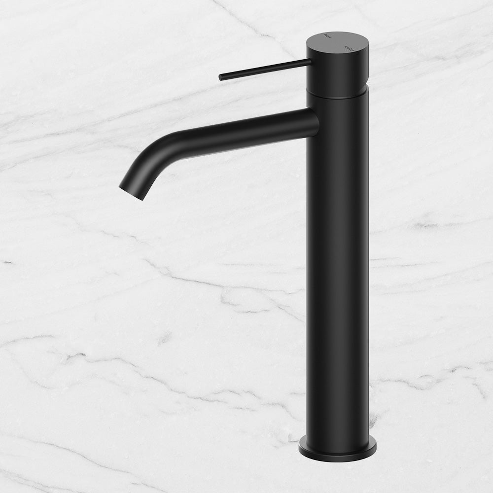 Mecca Tall Basin Mixer Matte Black