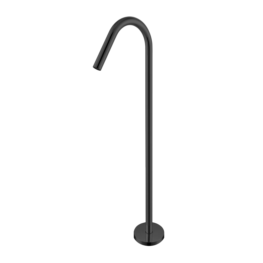 Mecca Freestanding Bath Spout Only Matte Black