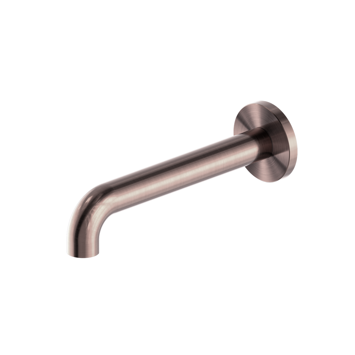 Mecca Basin/Bath Spout Only 160mm Brushed Bronze