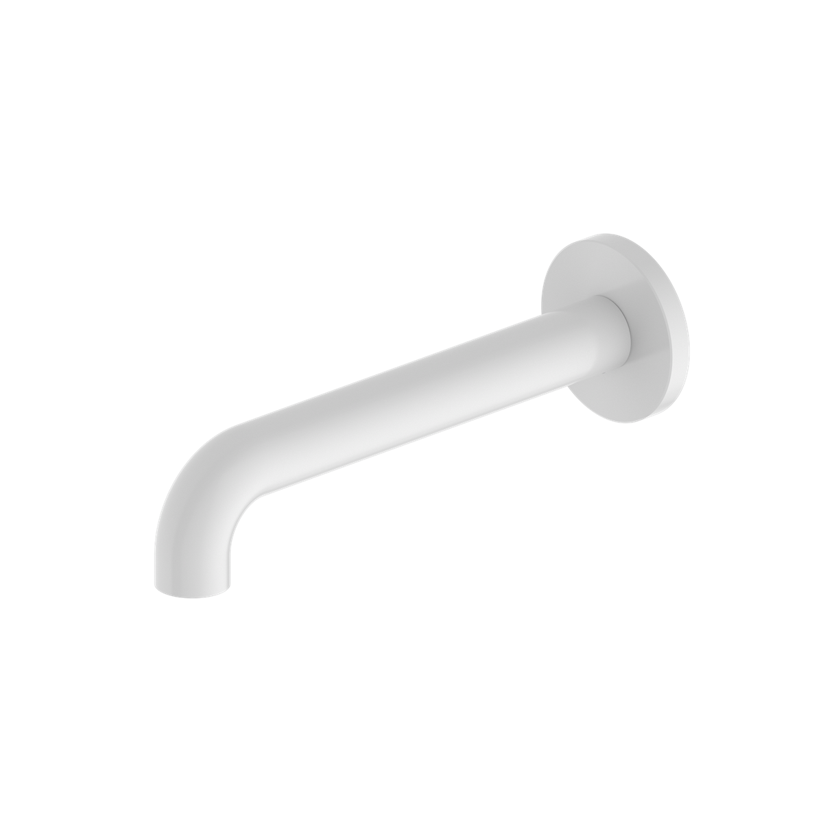 Mecca Basin/Bath Spout Only 185mm Matte White