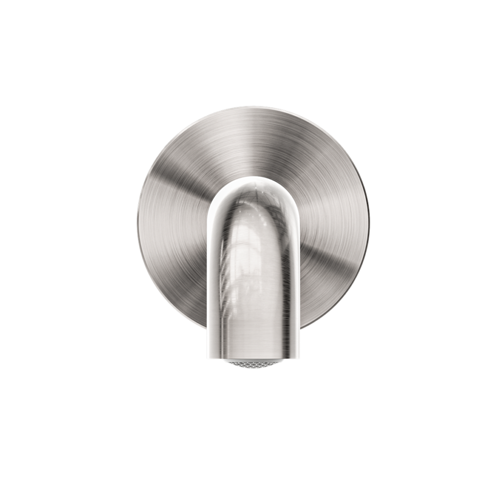 Mecca Basin/Bath Spout Only 160mm Brushed Nickel