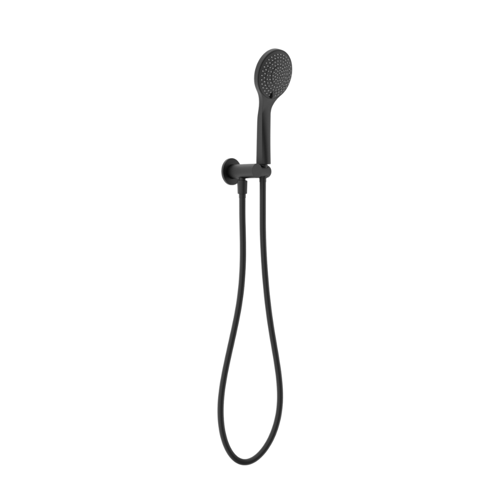 Mecca Hand Hold Shower With Air Shower Matte Black