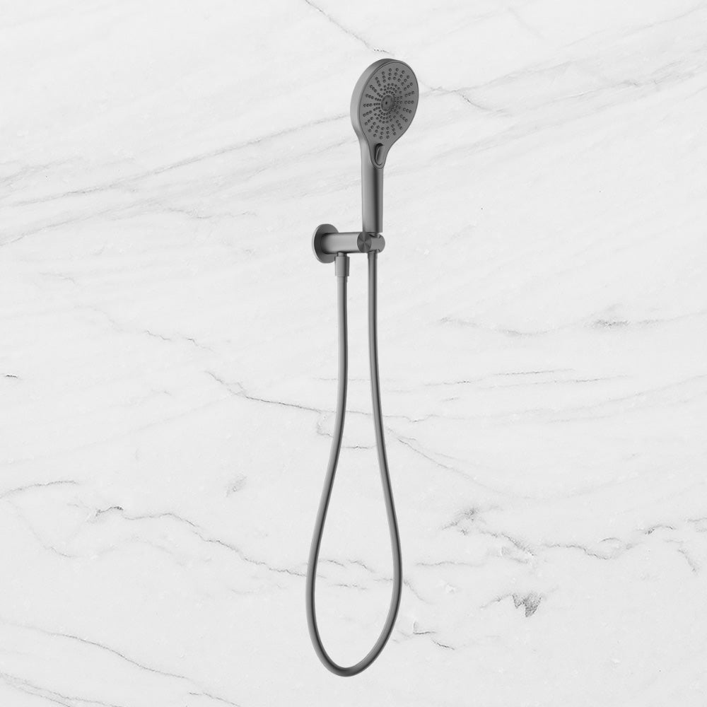 Mecca Hand Hold Shower With Opal Shower Brushed Gunmetal