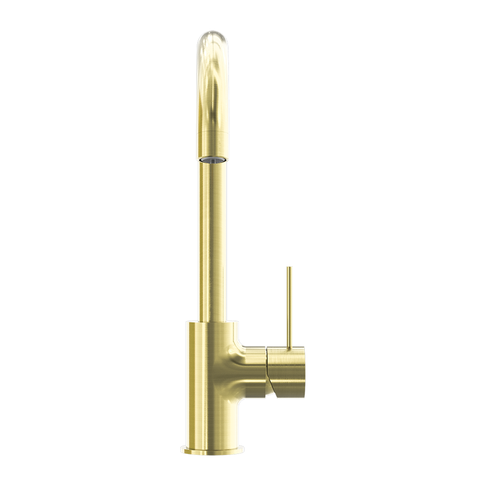 Mecca Brushed Gold Kitchen Mixer